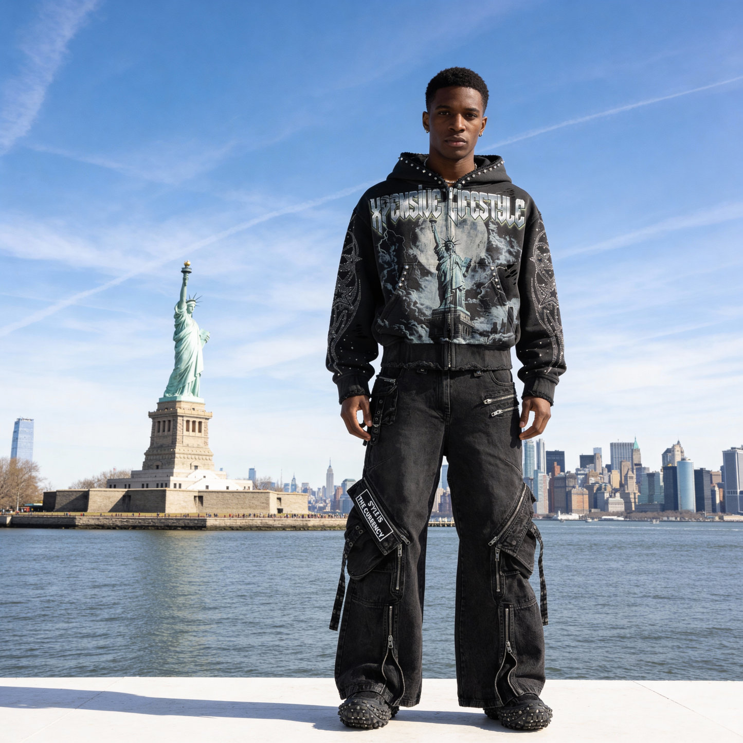 Big Statue Hoodie