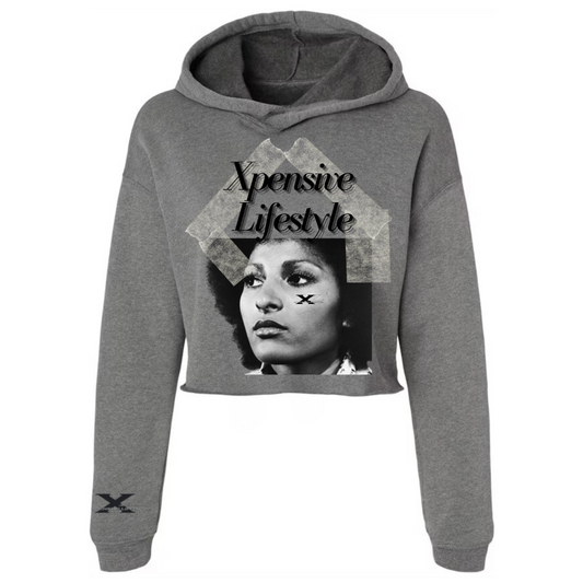 Jackie Brown Croptop Hoodie