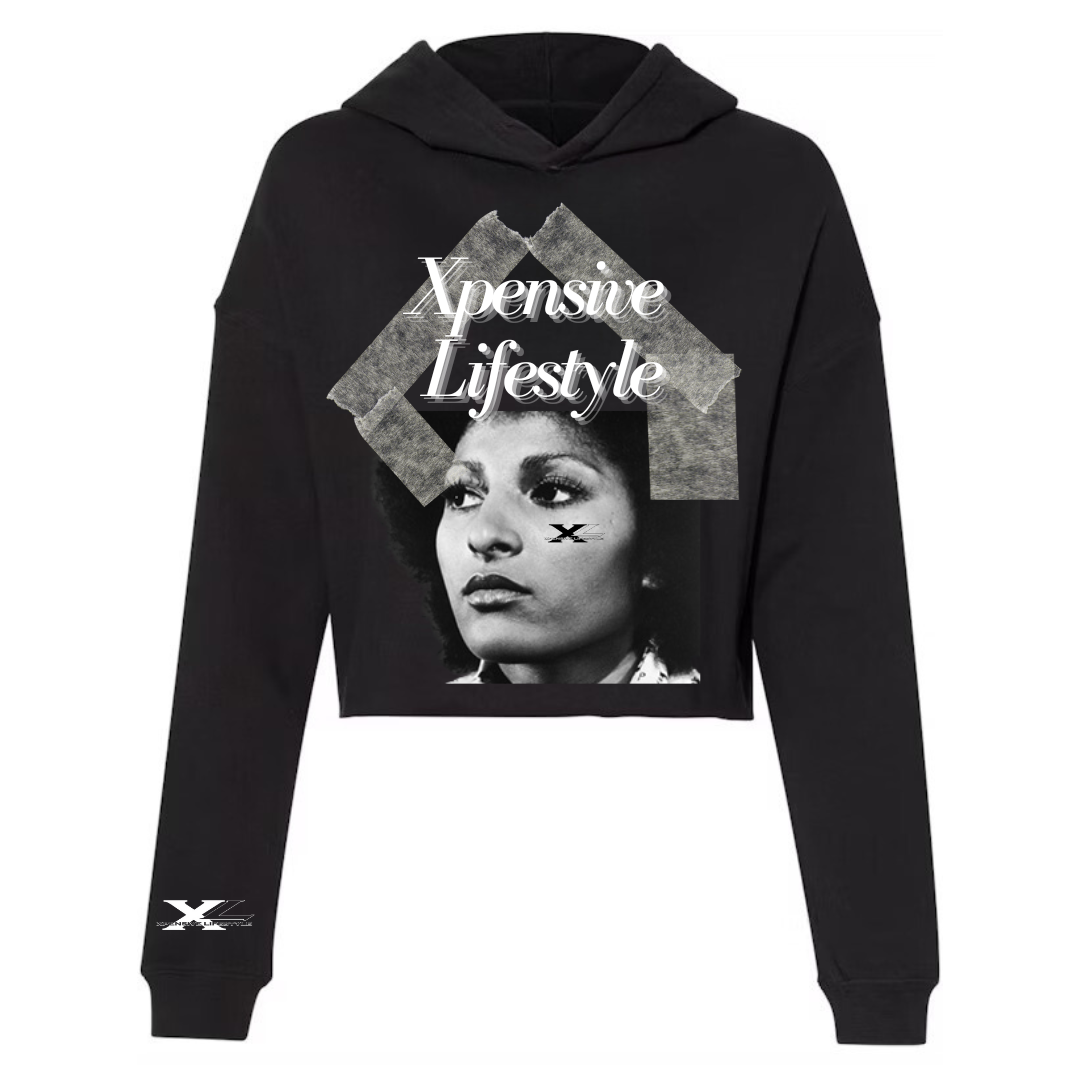 Jackie Brown Croptop Hoodie