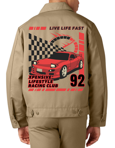 Xpensive Lifestyle 92 Race Car Jacket